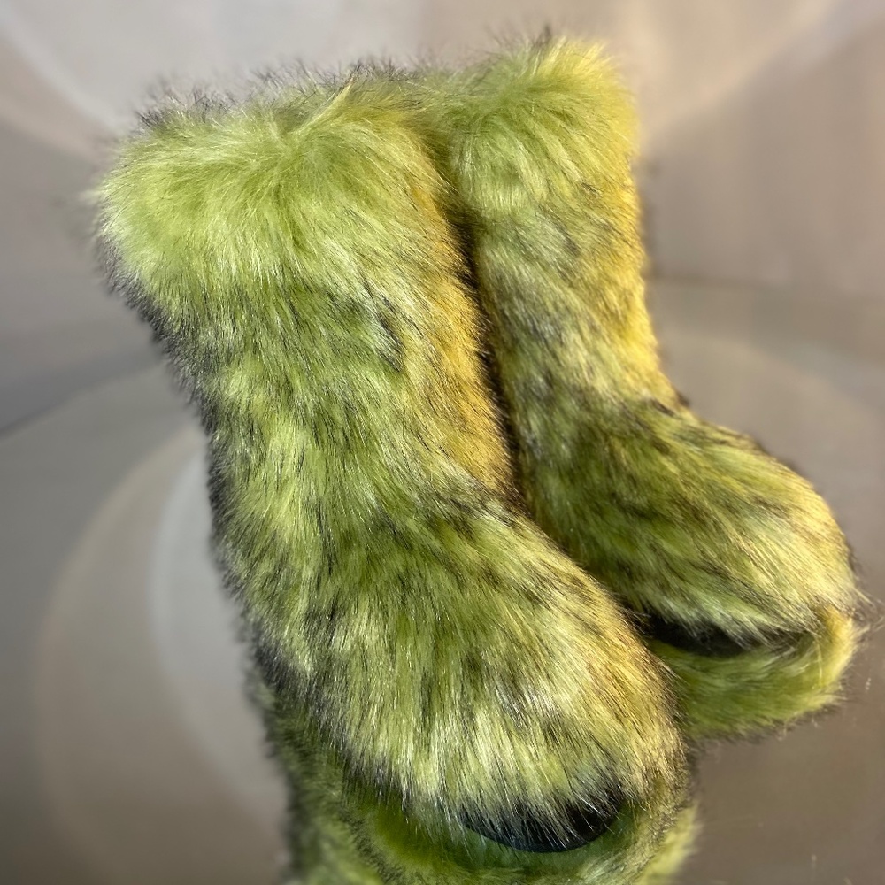 Olive Green Custom Boots